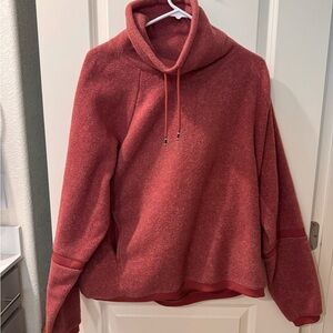 Nike Women's Red Cowl Neck Sweater